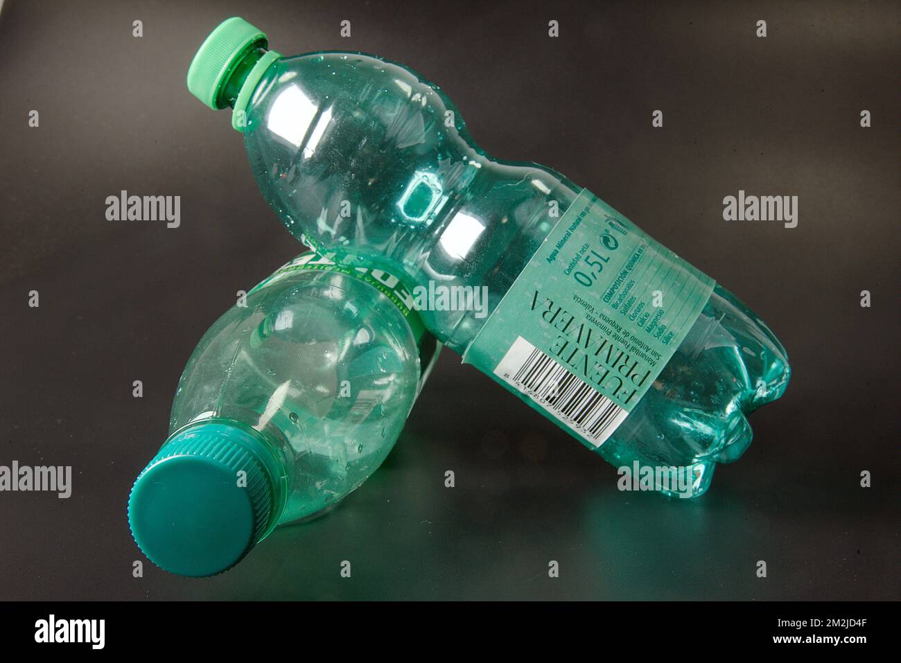 Plastic bottles | Bouteilles plastique 05/09/2018 Stock Photo