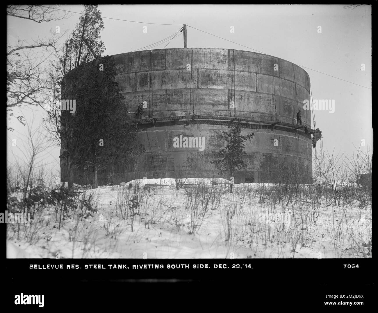 Tank Riveting Distribution Department, Southern Extra High Service Bellevue Reservoir ...