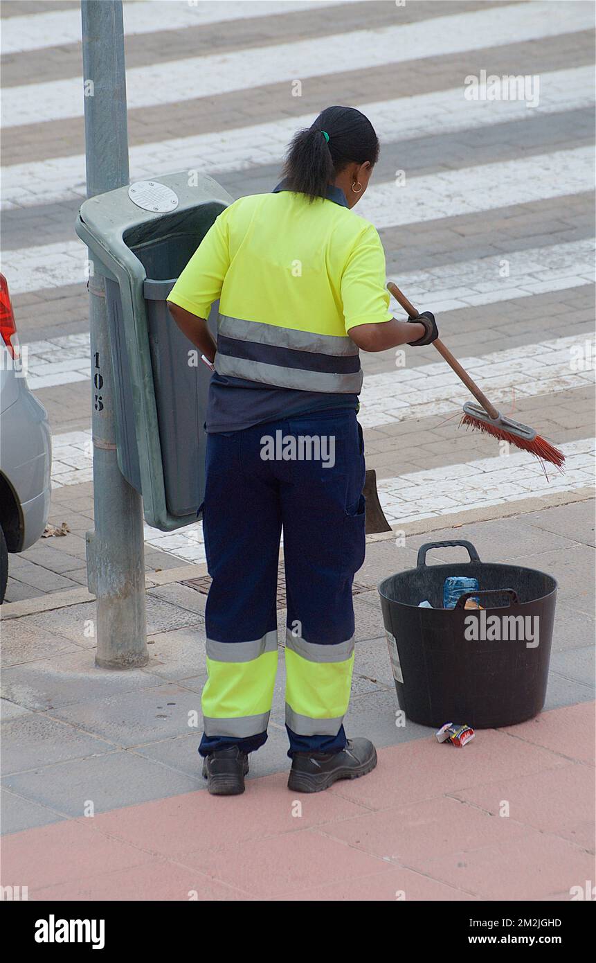 Street cleanliness Nettoyage des rues 21/07/2018 Stock Photo Alamy