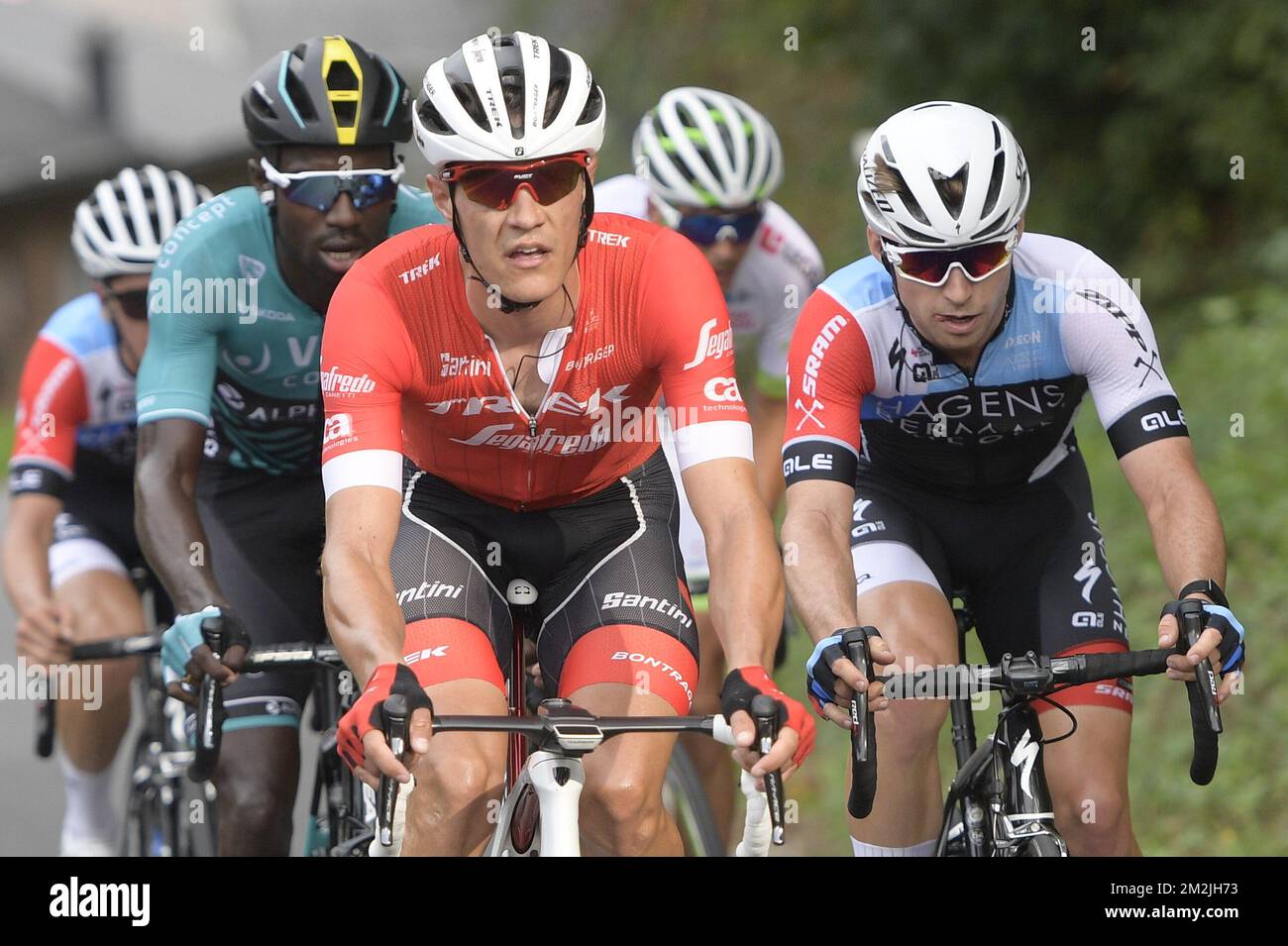 Belgian Jasper Stuyven of Trek Segafredo C pictured in action