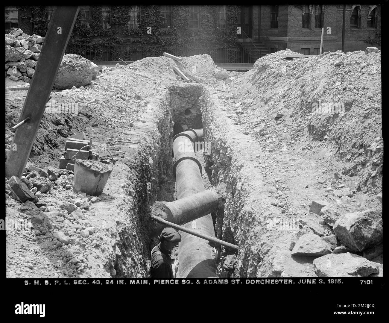 Distribution Department, Southern High Service Pipe Lines, Section 43