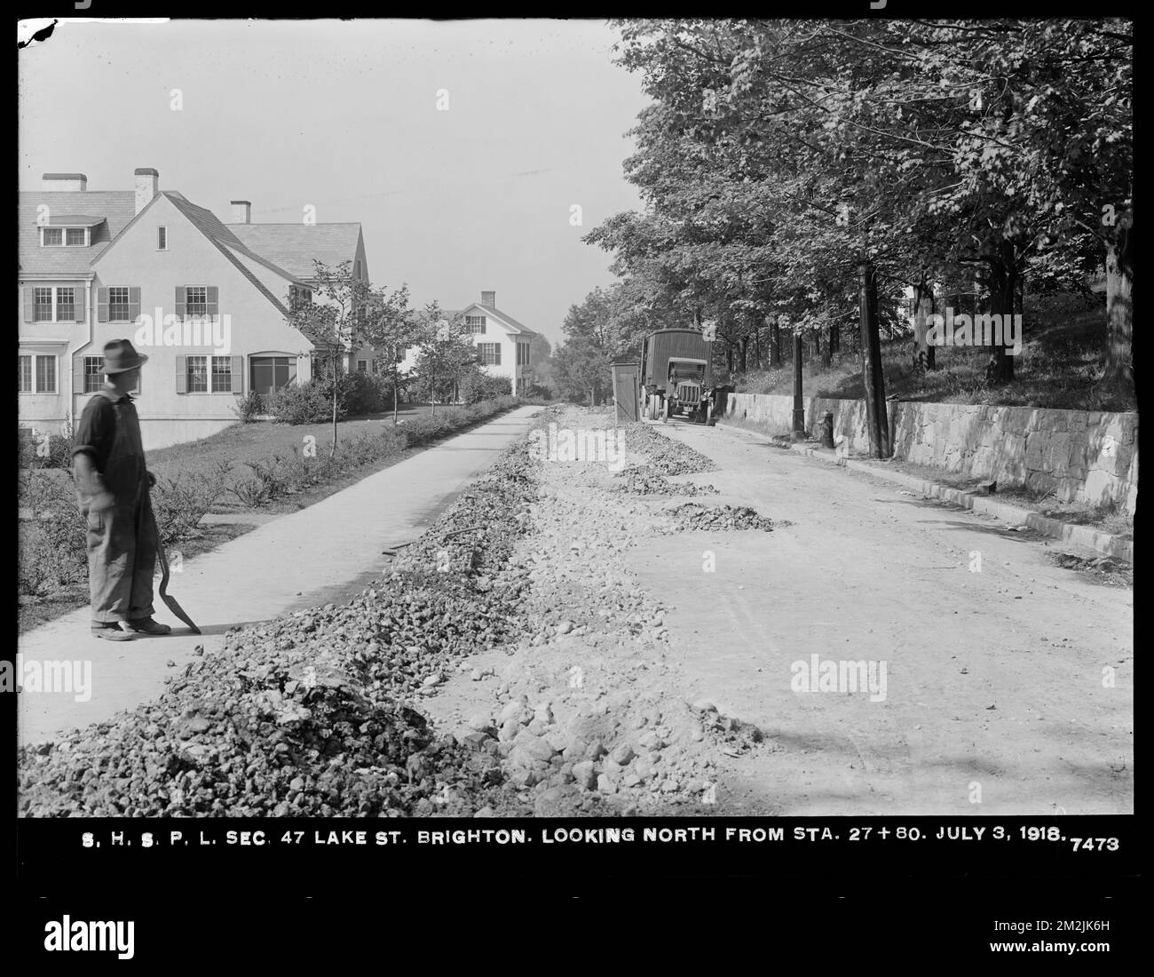 Distribution Department, Southern High Service Pipe Lines, Section 47