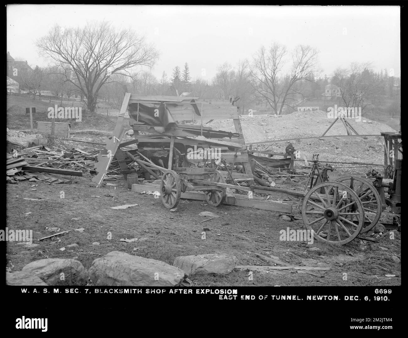 Distribution Department, Weston Aqueduct Supply Mains, Section 7 ...