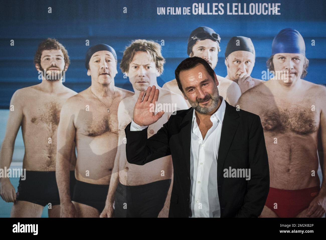 French director Gilles Lellouche pictured during the premiere of Le