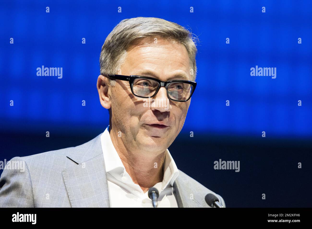 Artexis Group CEO Eric Everard pictured during the award ceremony for ...