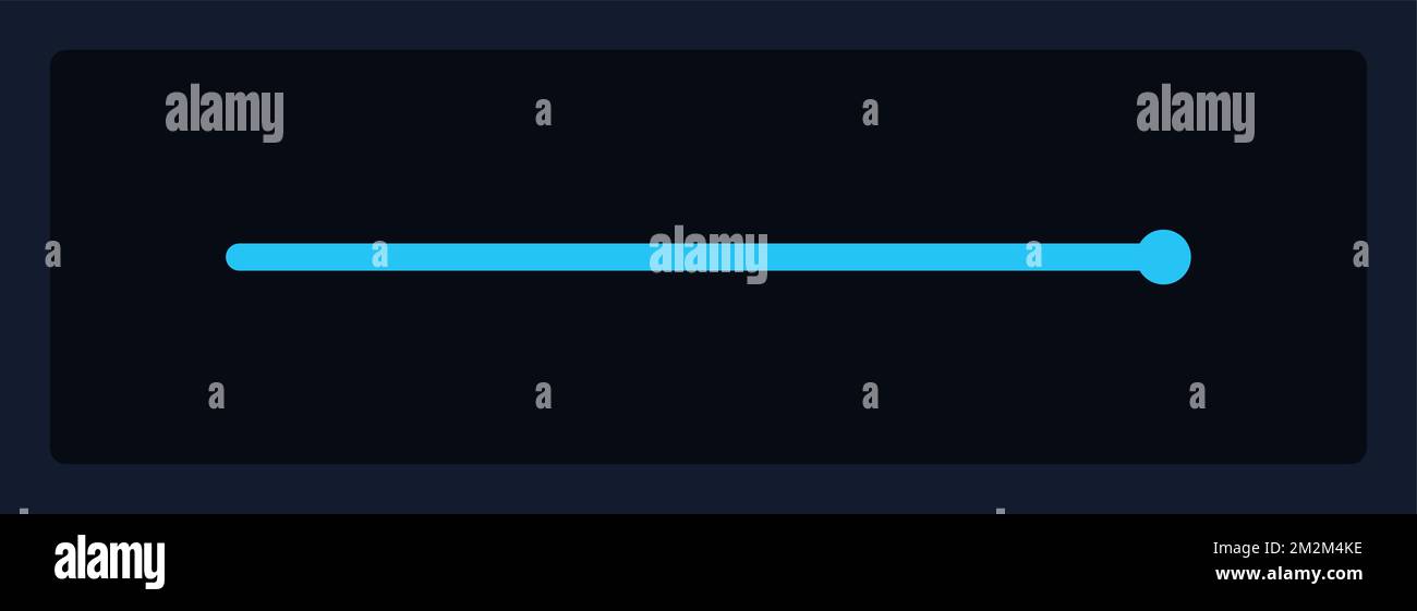 Slider with high level UI element template Stock Vector Image & Art Alamy