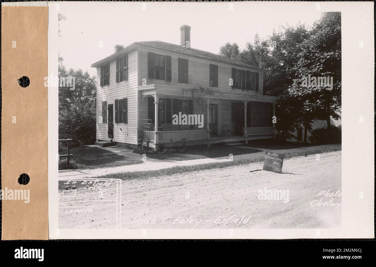 Dora C. Foley, house, Enfield Center, Enfield, Mass., July 18, 1928 ...