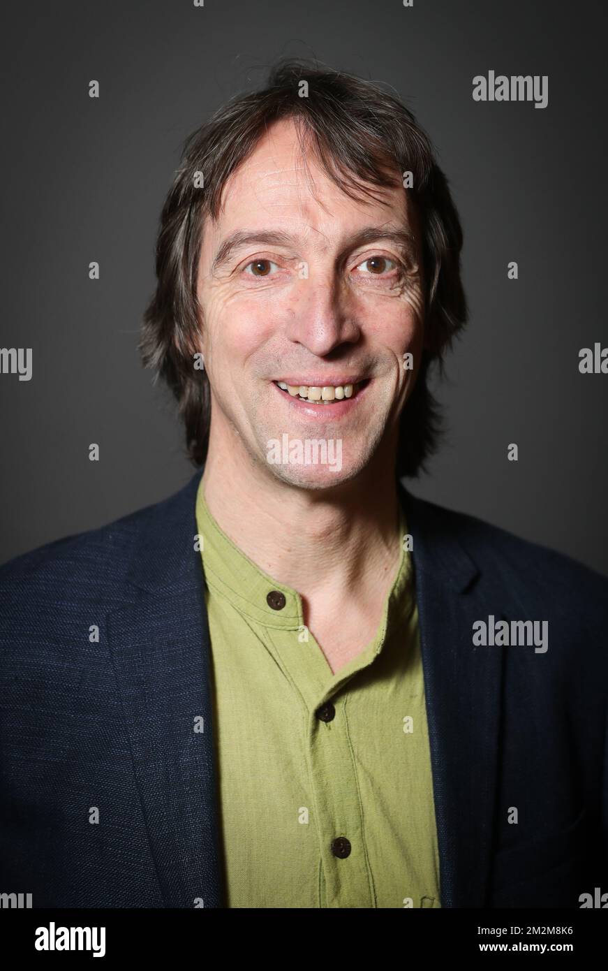 Future Charleroi Ecolo elderman Xavier Desgain poses for the