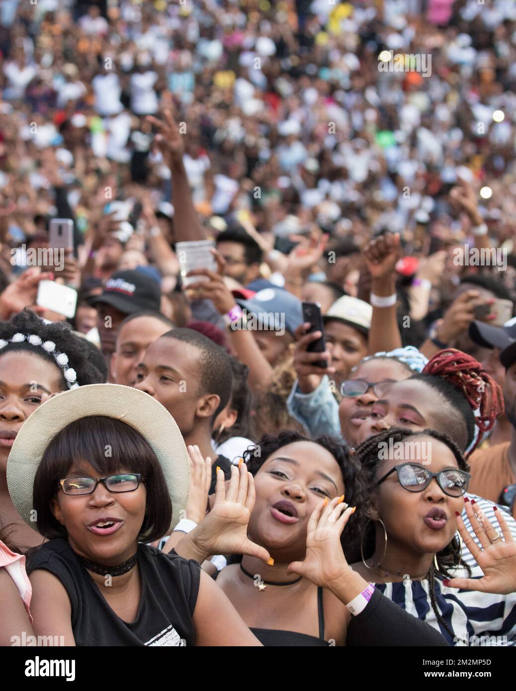 Illustration picture shows fans during the 'Global Citizen Festival