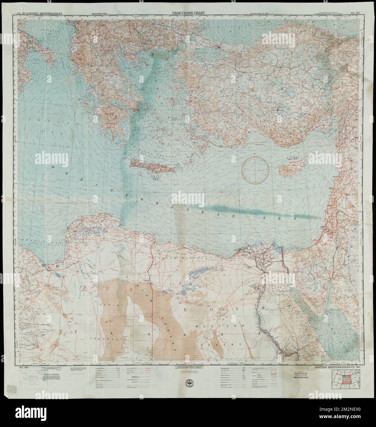 Map of Eastern Mediterranean