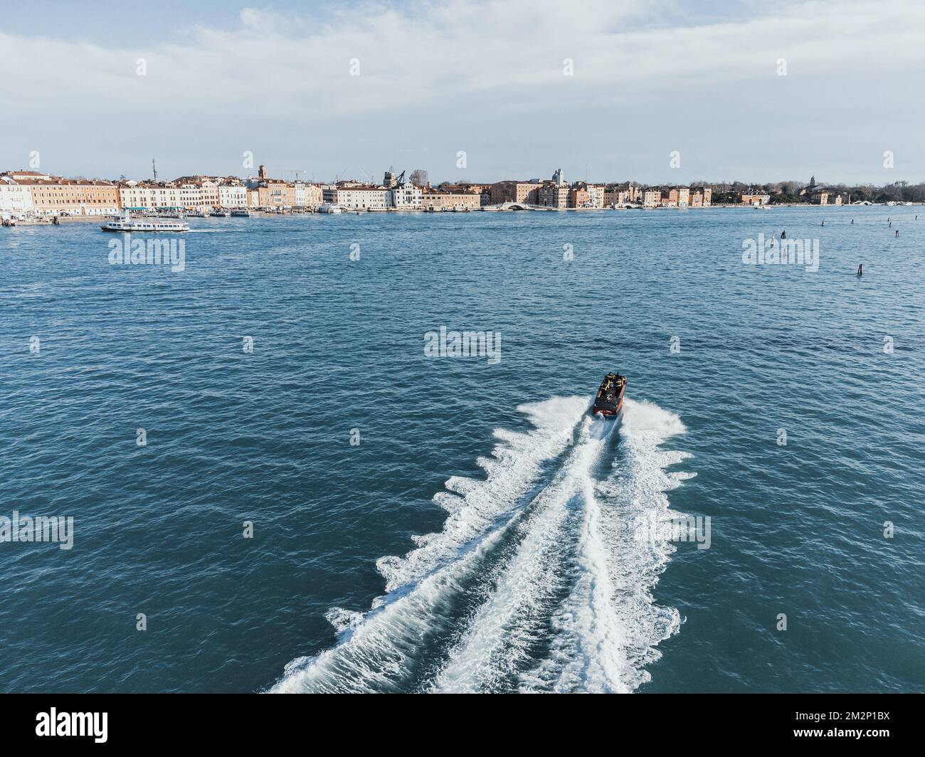 Venice speed boat hi-res stock photography and images - Alamy