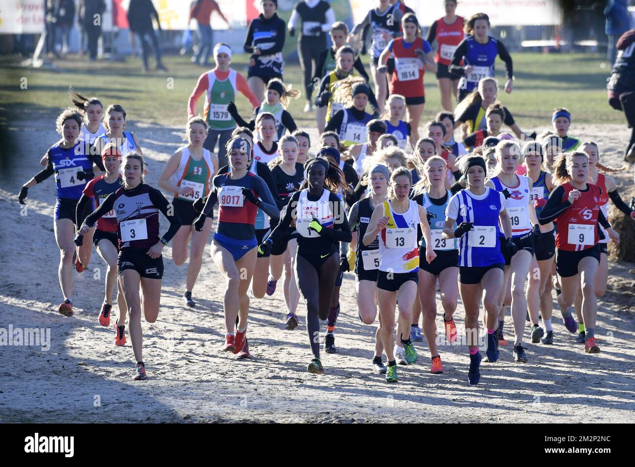 Illustration picture shows the start of the women's race at the fourth