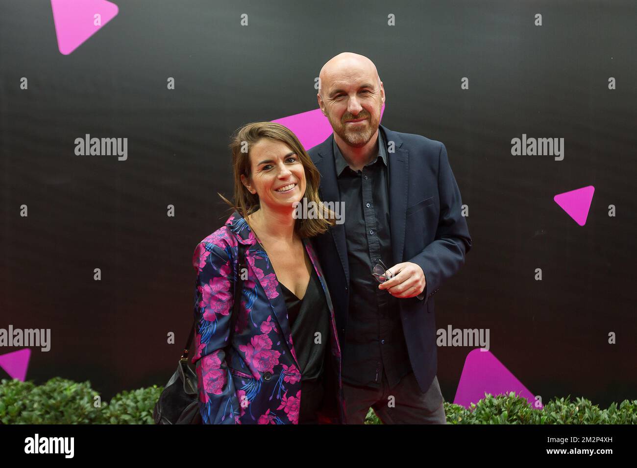 Eric Goens Television maker Eric Goens and his wife pictured on the red carpet ...