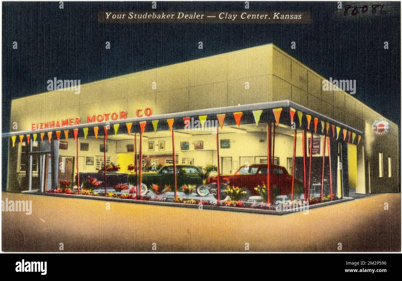 Eiznhamer Motor Co., Your Studebaker Dealer Clay Center, Kansas