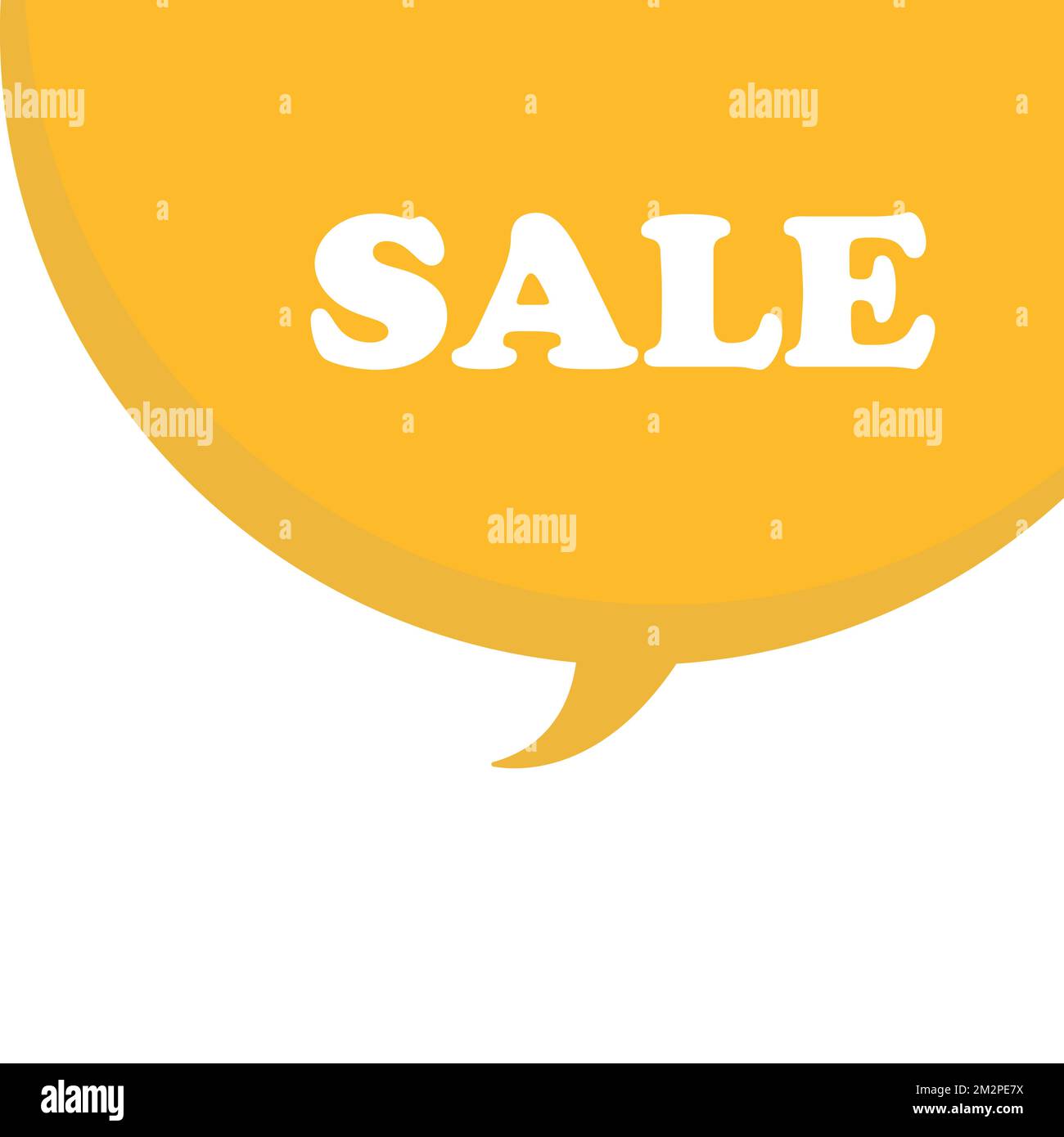 Speech bubble shaped banner, price tag, sticker, badges, sale text