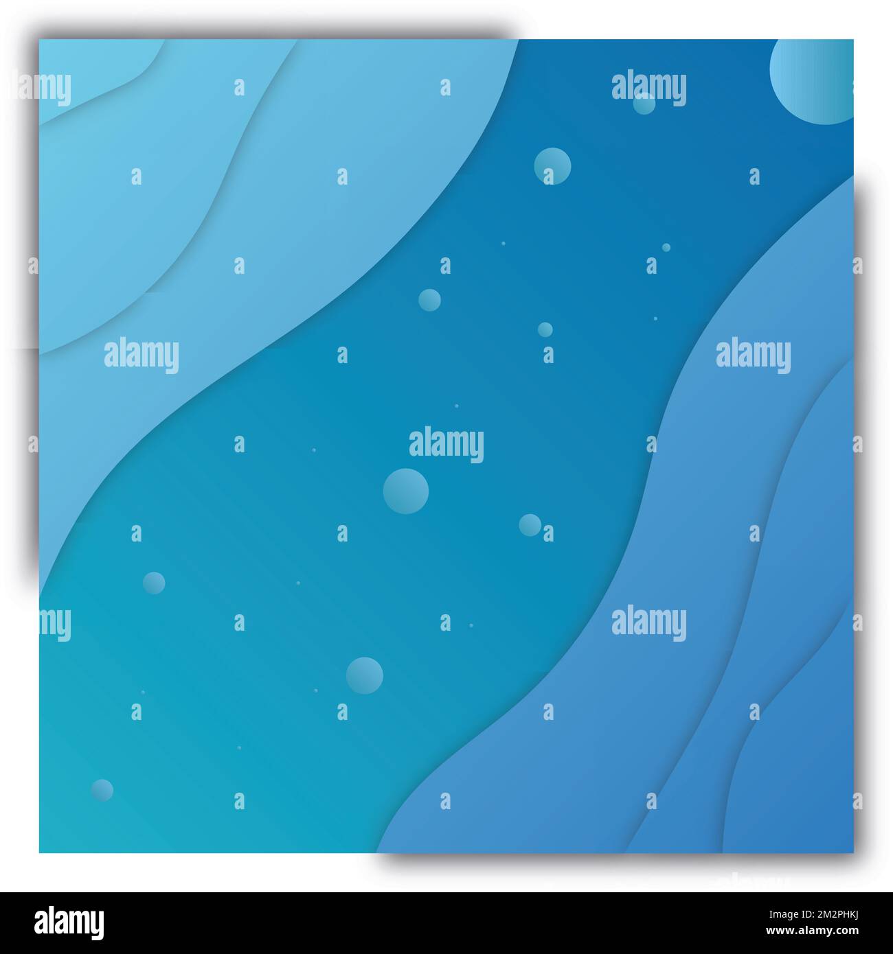 Abstract Background In Cut Paper Style Frame Stock Vector Image & Art ...