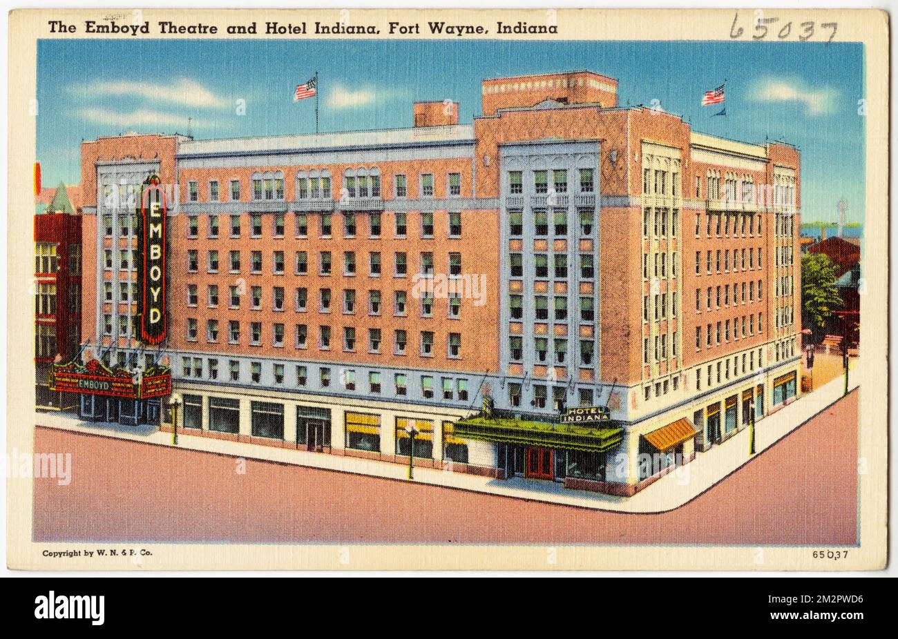The Emboyd Theatre and Hotel Indiana, Fort Wayne, Indiana , Theaters