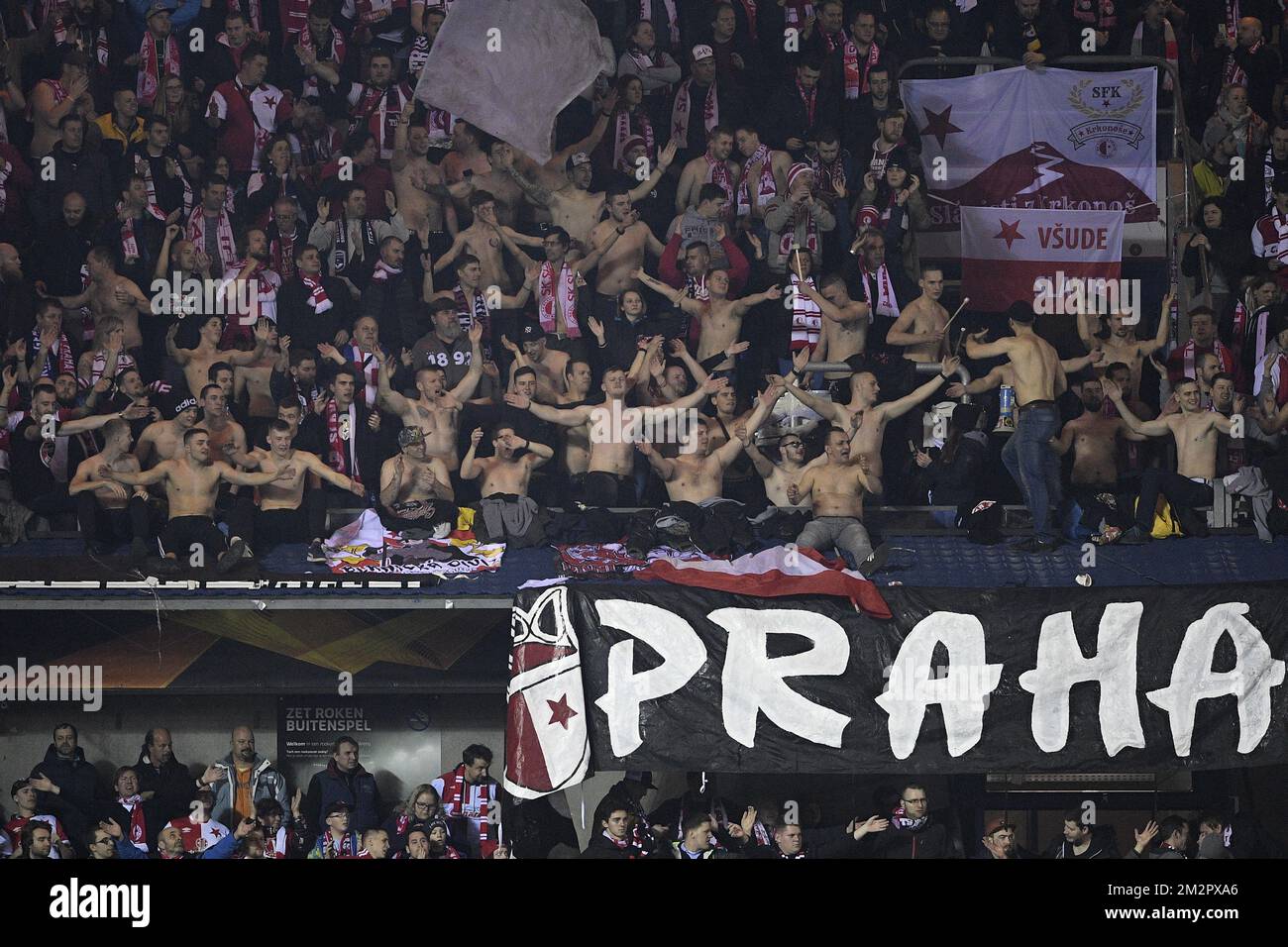 SK Slavia Praha, fans Stock Photo - Alamy