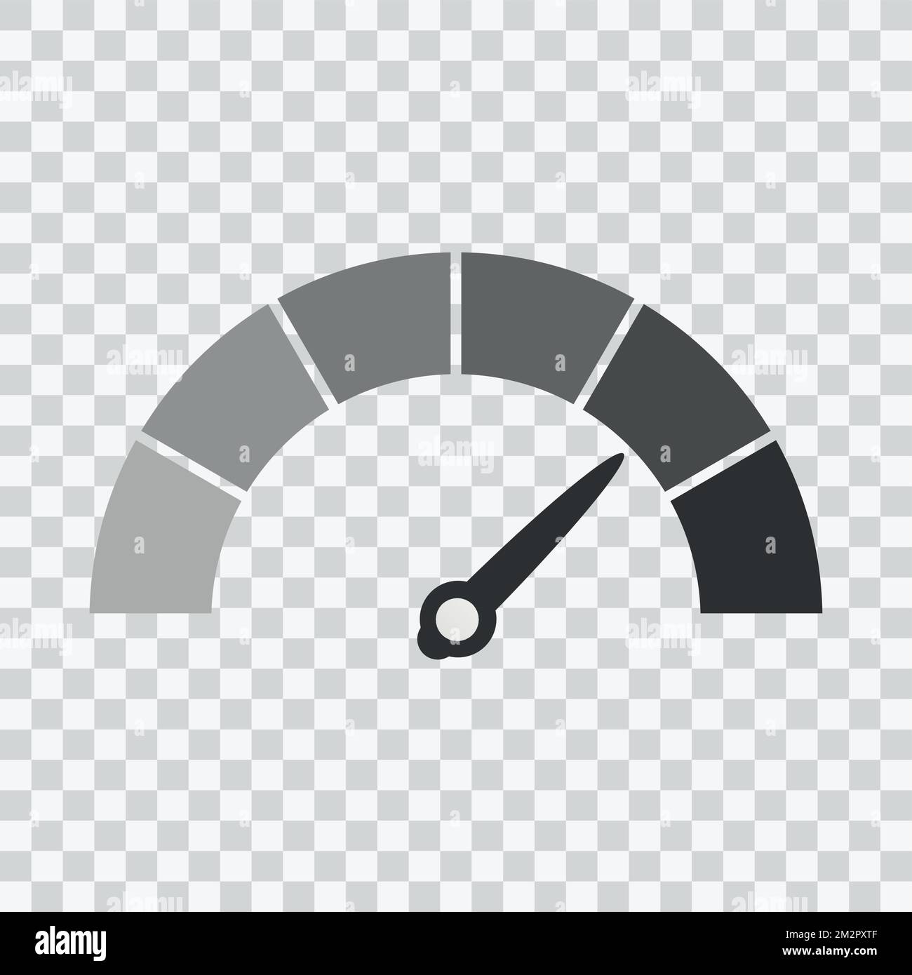 The measuring device icons. Sign tachometer, speedometer, indicators