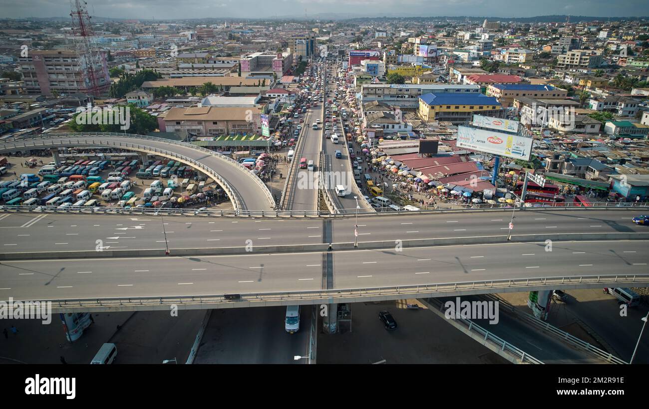 Accra ghana skyline hi-res stock photography and images - Alamy