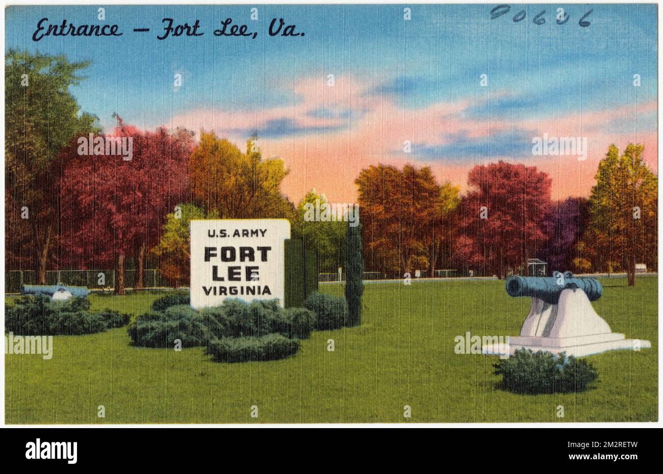 Entrance Fort Lee, Va. , Military facilities, Tichnor Brothers