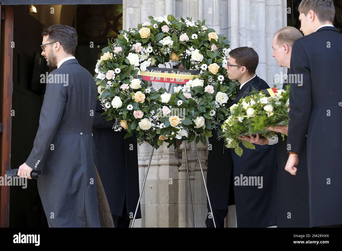 Illustration Picture Shows The Funeral Ceremony Of Cardinal Danneels ...