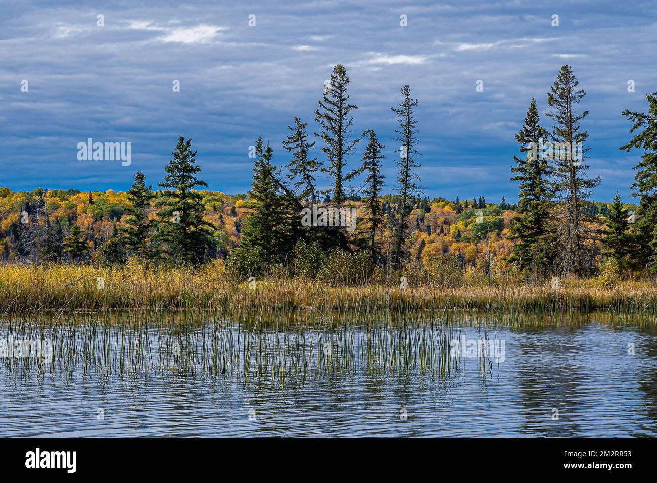 Beautiful scenery of Prince Albert National Park, Saskatchewan, Canada
