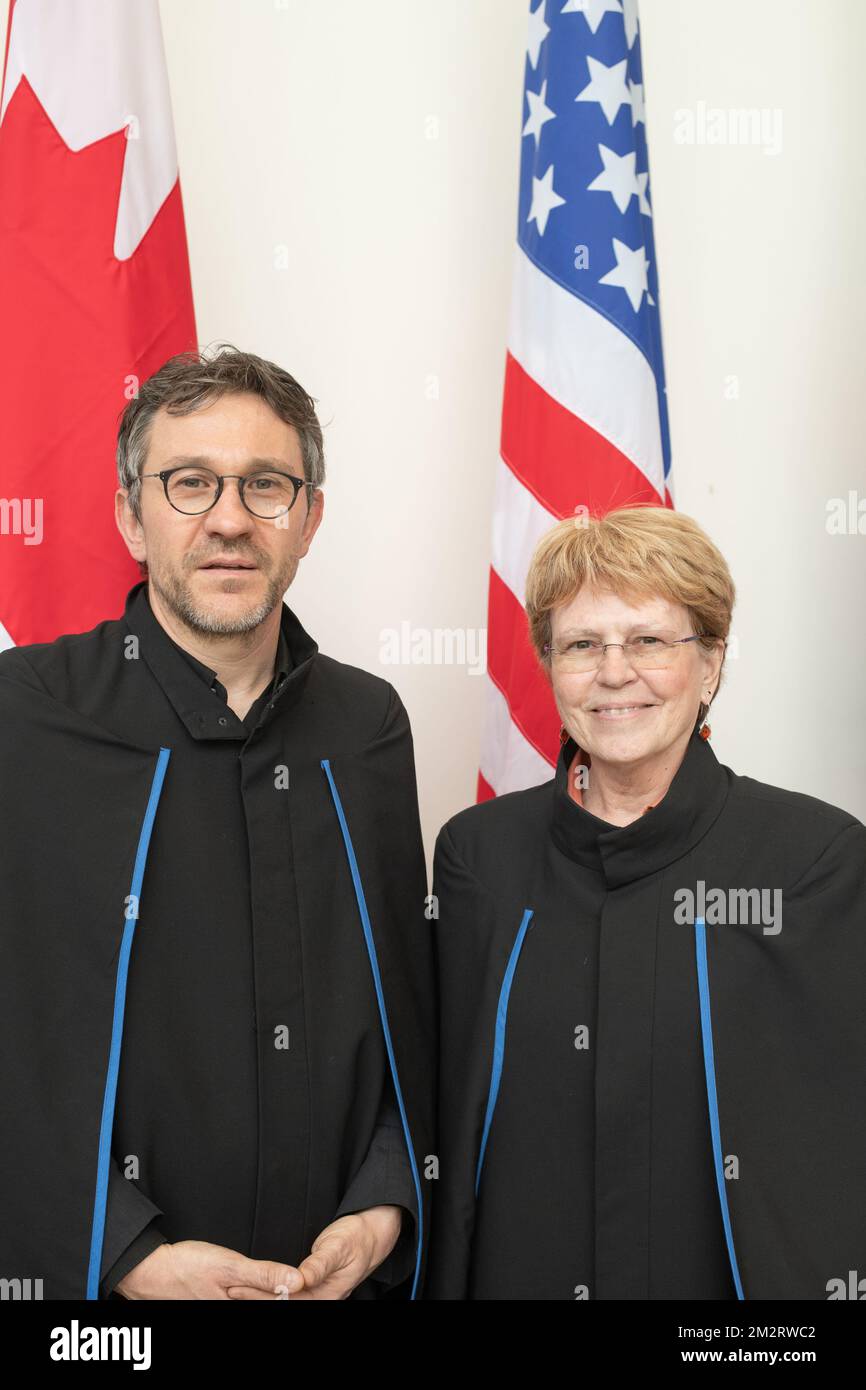 Professor dr. Jane Lubchenco pictured during a ceremony for the Doctors
