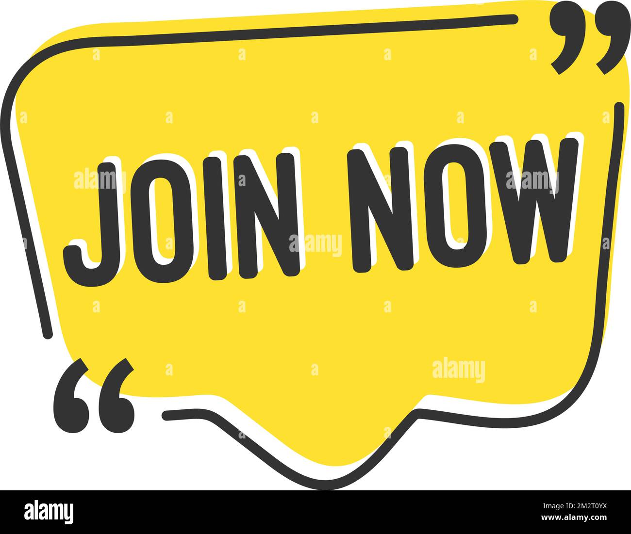 Now hiring yellow speech hi-res stock photography and images - Alamy