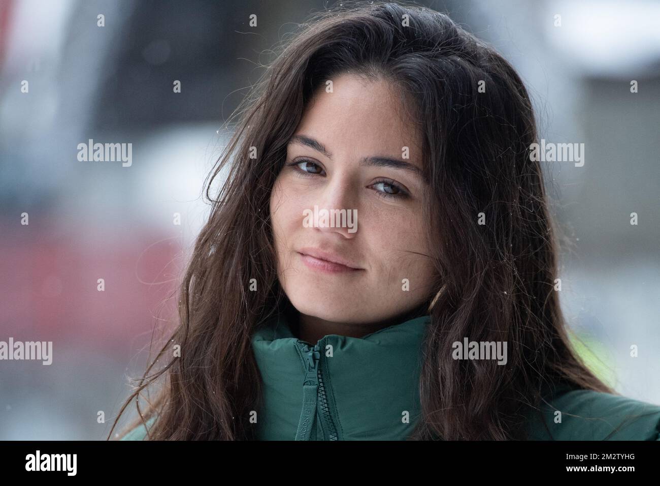 BourgSaintMaurice, France on December 14, 2022. Ophelie Bau attending