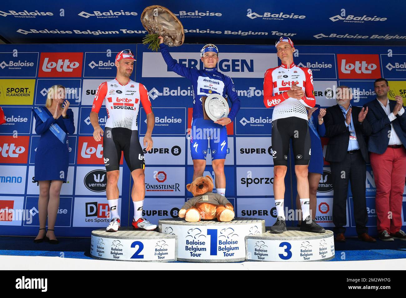 Belgian Victor Campenaerts of Lotto Soudal Belgian Remco