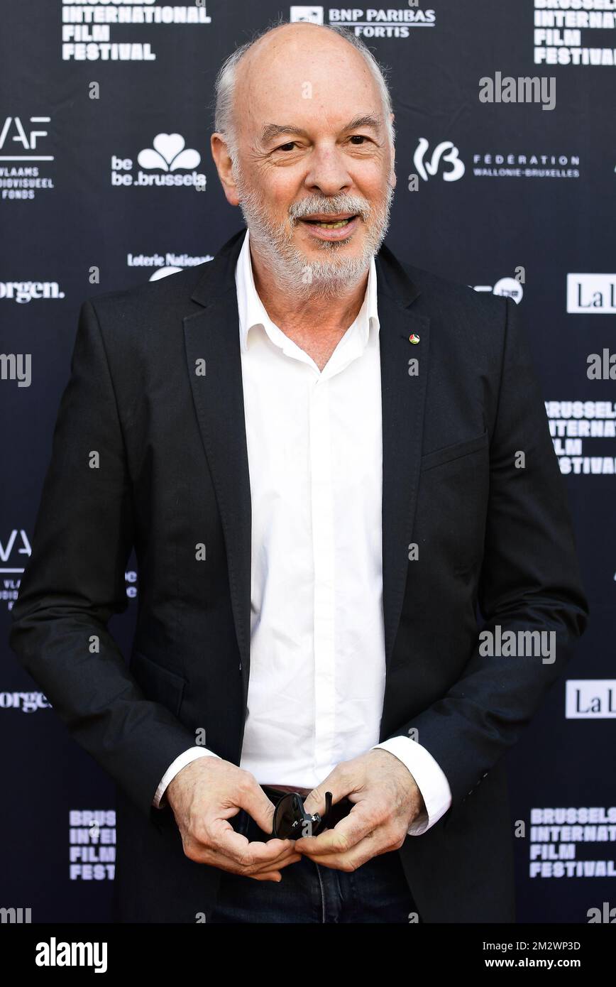 Director Philippe Van Leeuw pictured on the red carpet on the opening