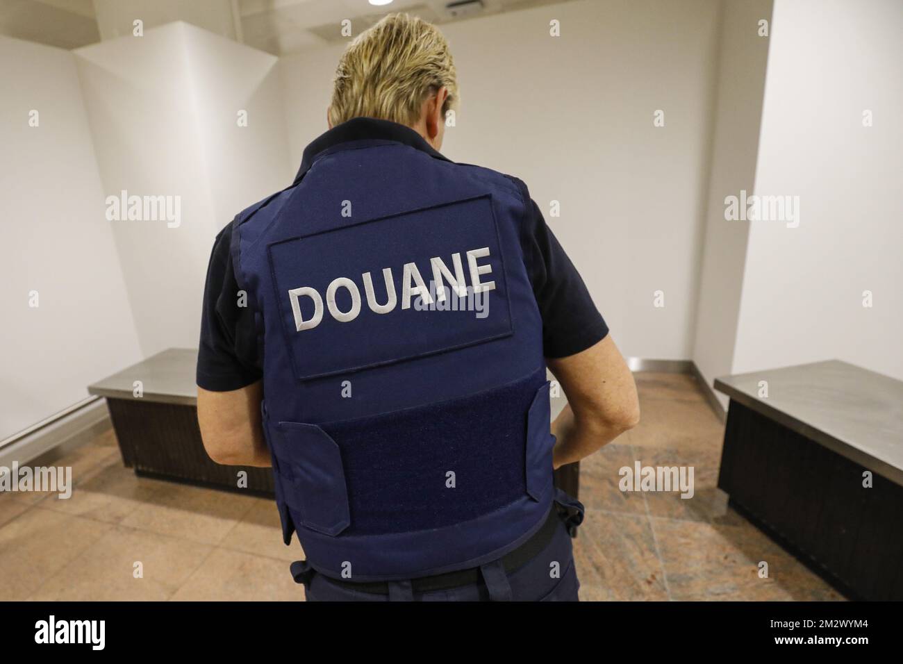 Illustration picture shows shows controls during the opening of a new ...