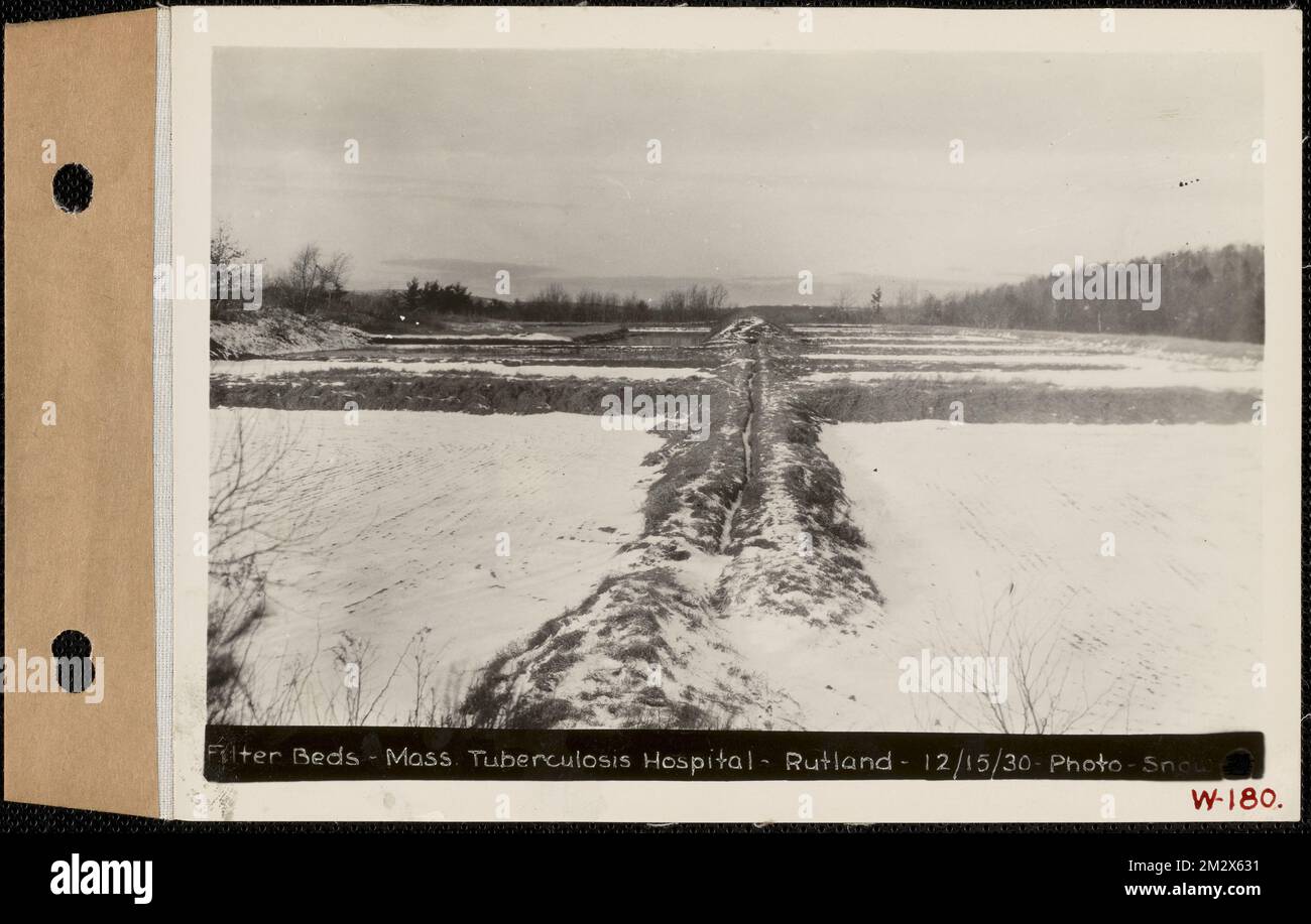 Filter Beds, Massachusetts Tuberculosis Hospital, Rutland, Mass., Dec