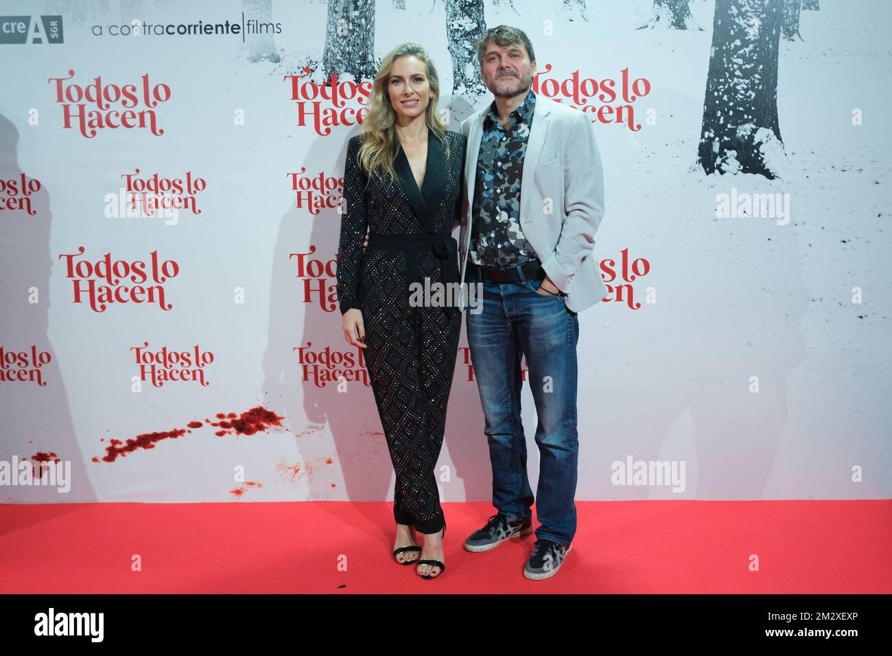 Madrid, Spain. 14th Dec, 2022. Kira Miro and Salva Reina attend the