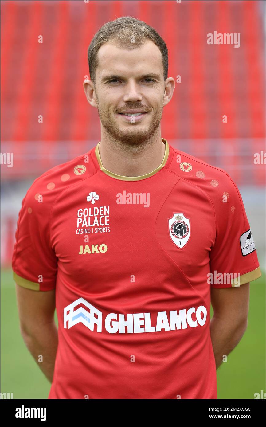 Antwerp's Geoffry Hairemans poses for photographer, in marge of 2019