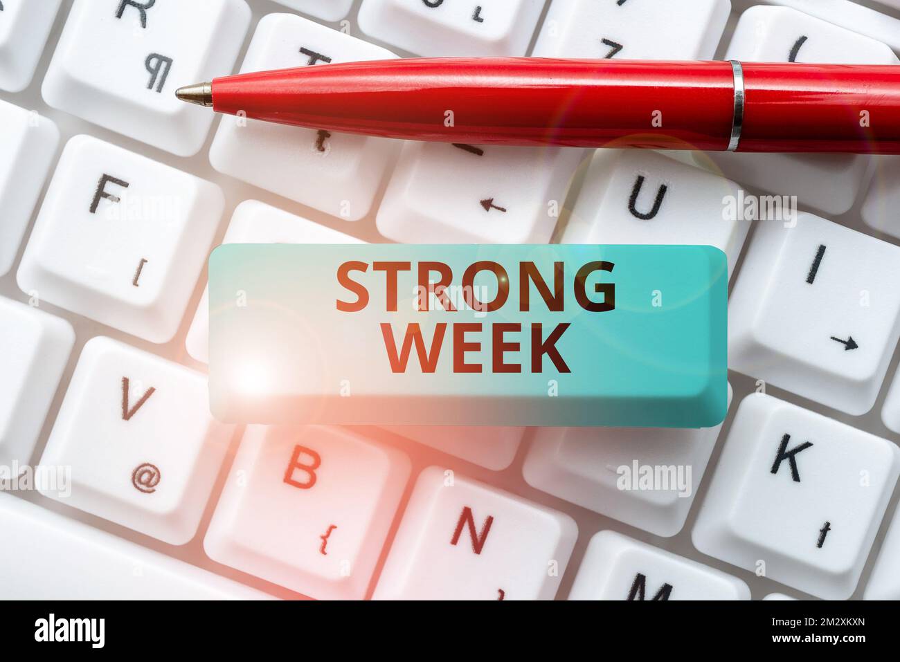 Text sign showing Strong Weak. Concept meaning having features of both ...