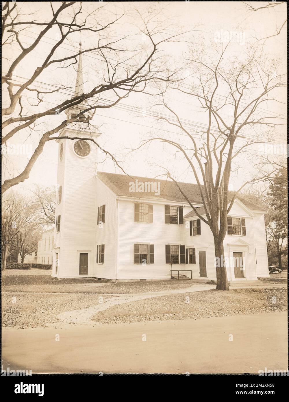 First Parish Meeting House, Cohasset, Mass. , Churches, First Parish in