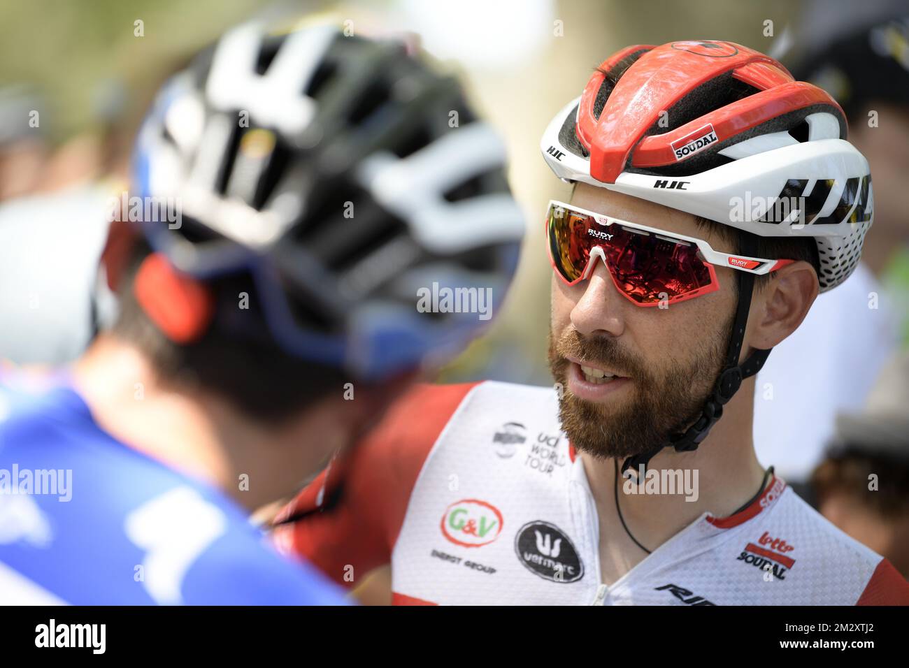 Belgian Thomas De Gendt of Lotto Soudal pictured before the start