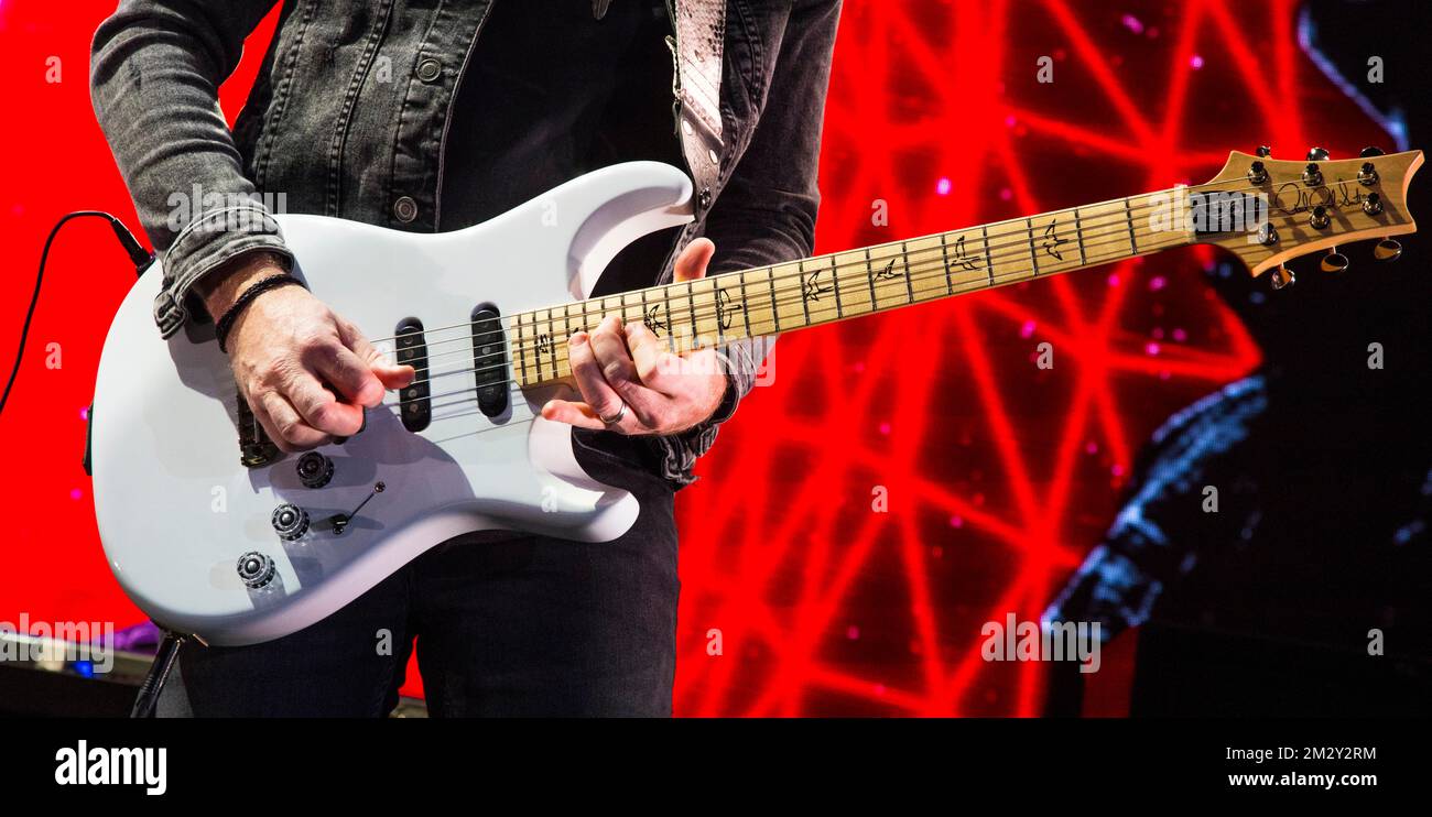 Guitar by Simon McBride (Lead Guitarist Stock Photo Alamy