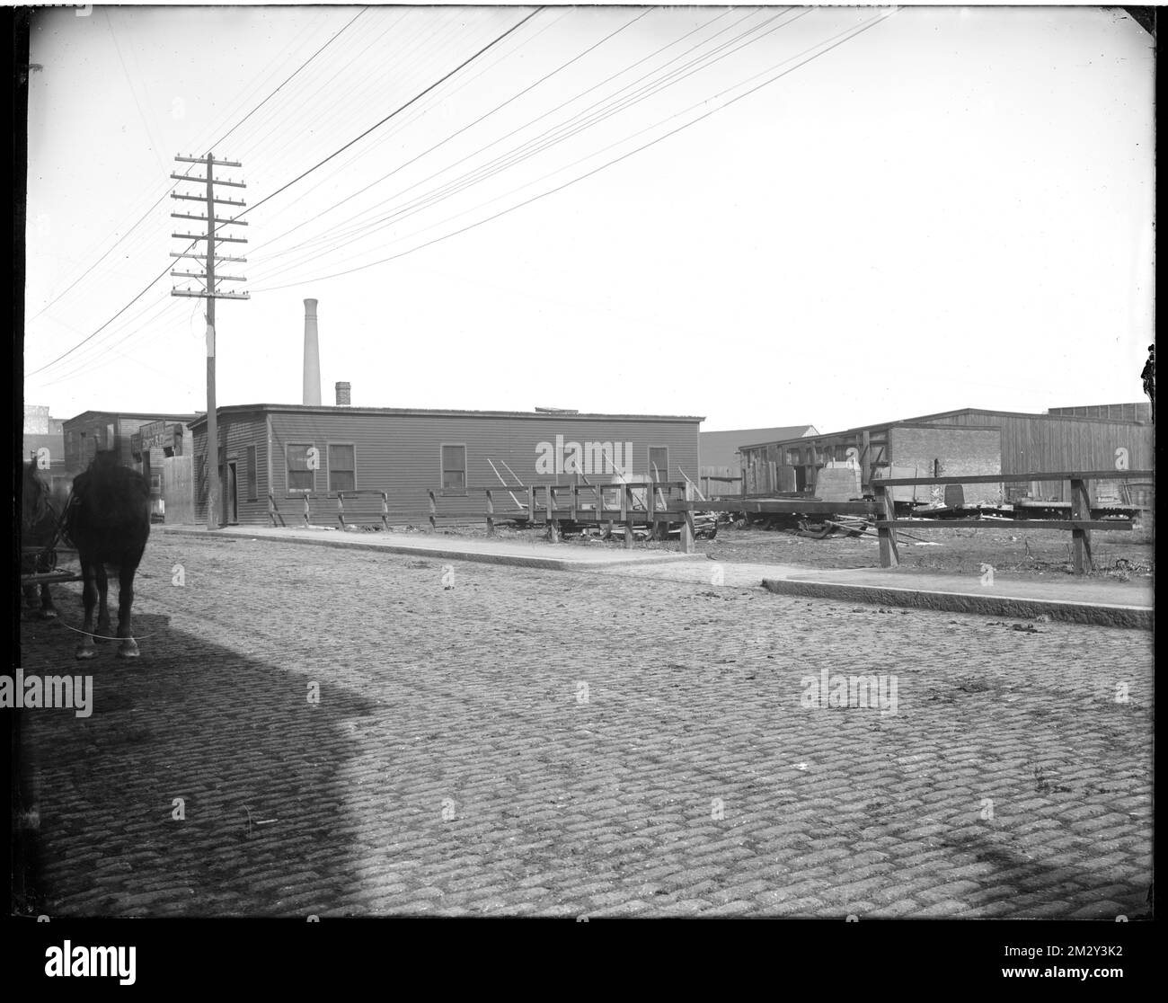 Fiske, Homes & Co., pipe yard , Industrial facilities, Pipe industry