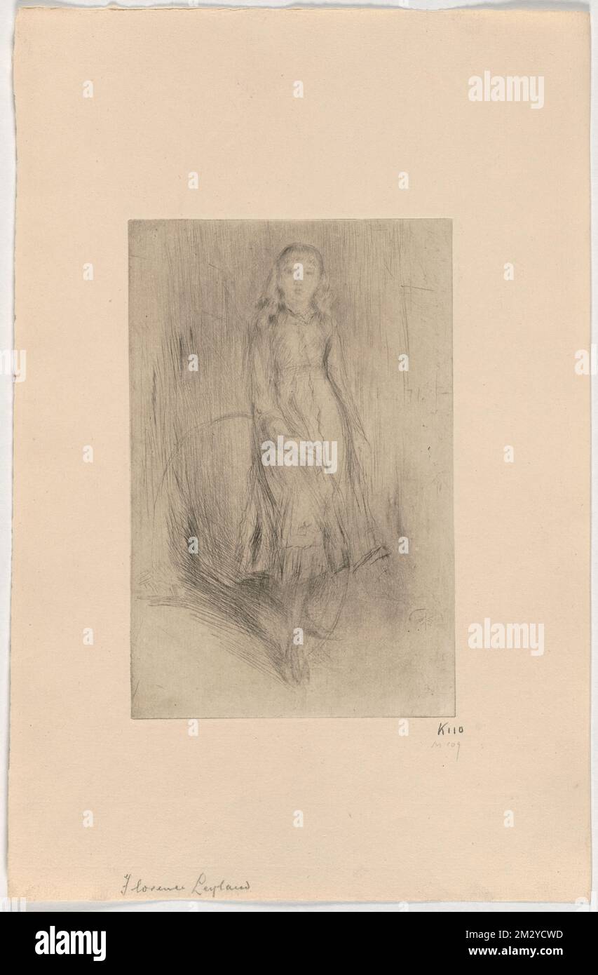 Florence Leyland ,. James McNeill Whistler (18341903). Lithographs
