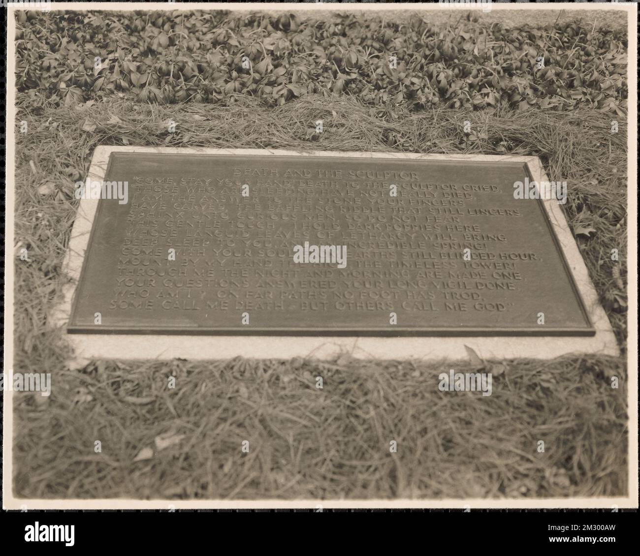 Forest Hills Cemetery , Tombs & sepulchral monuments, Poetry