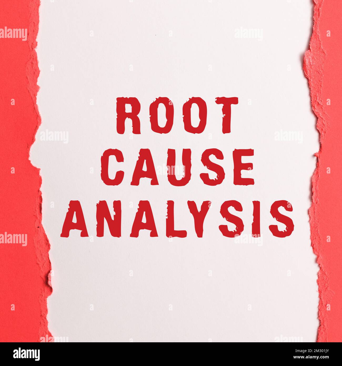 Text showing inspiration Root Cause Analysis. Business overview Method ...