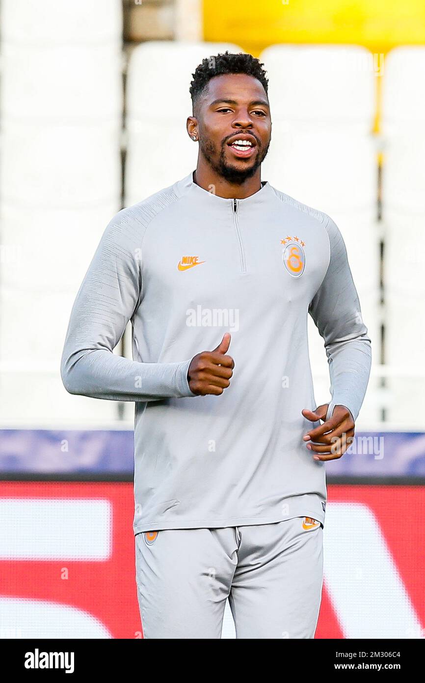 Galatasaray's Ryan Donk pictured during a training session of Turkish  soccer team Galatasaray AS, Tuesday 17 September 2019 in Brugge, in  preparation of Tomorrow's match against Belgian club Club Brugge in the