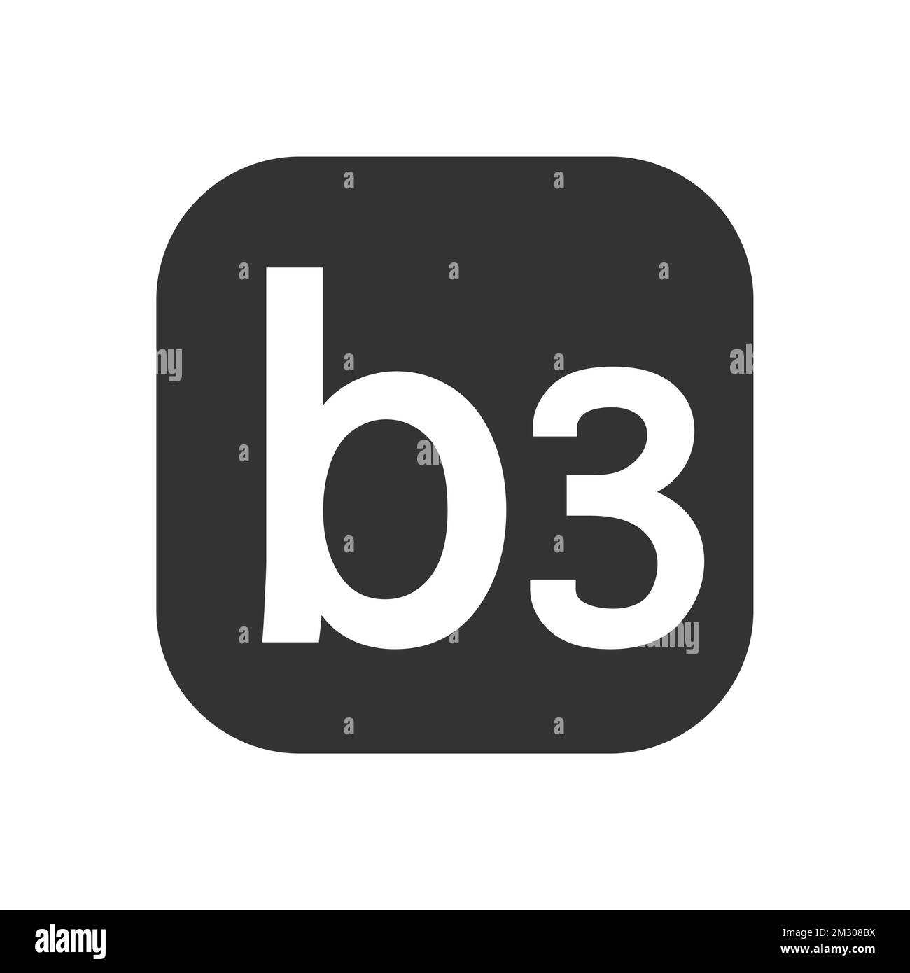 Nutrition sign vector concept. The power of vitamin B3. Chemical
