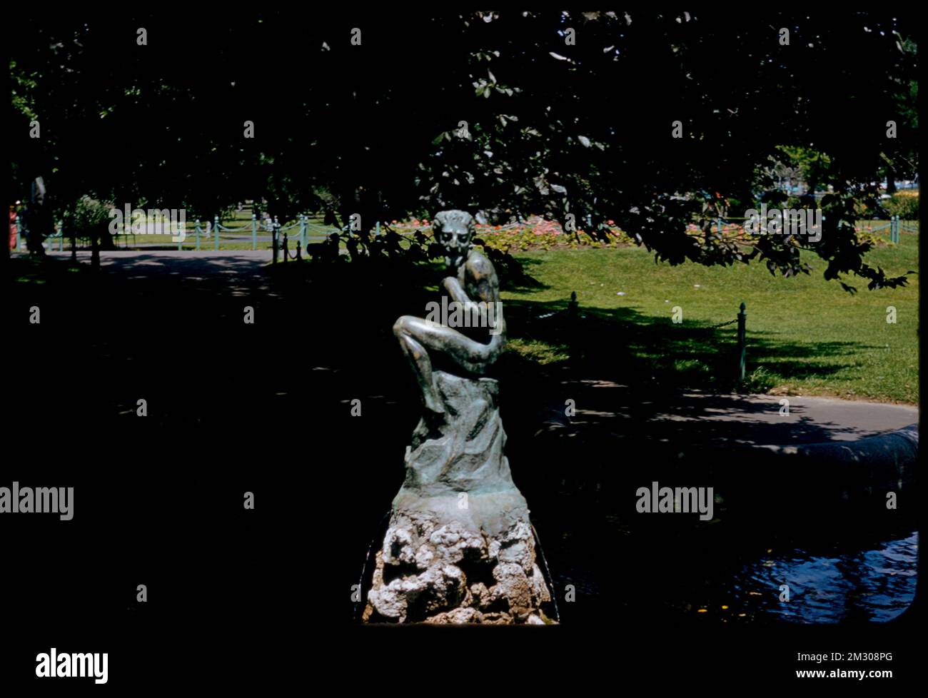 Fountain, Boston Garden , Parks, Sculpture, Fountains. Edmund L