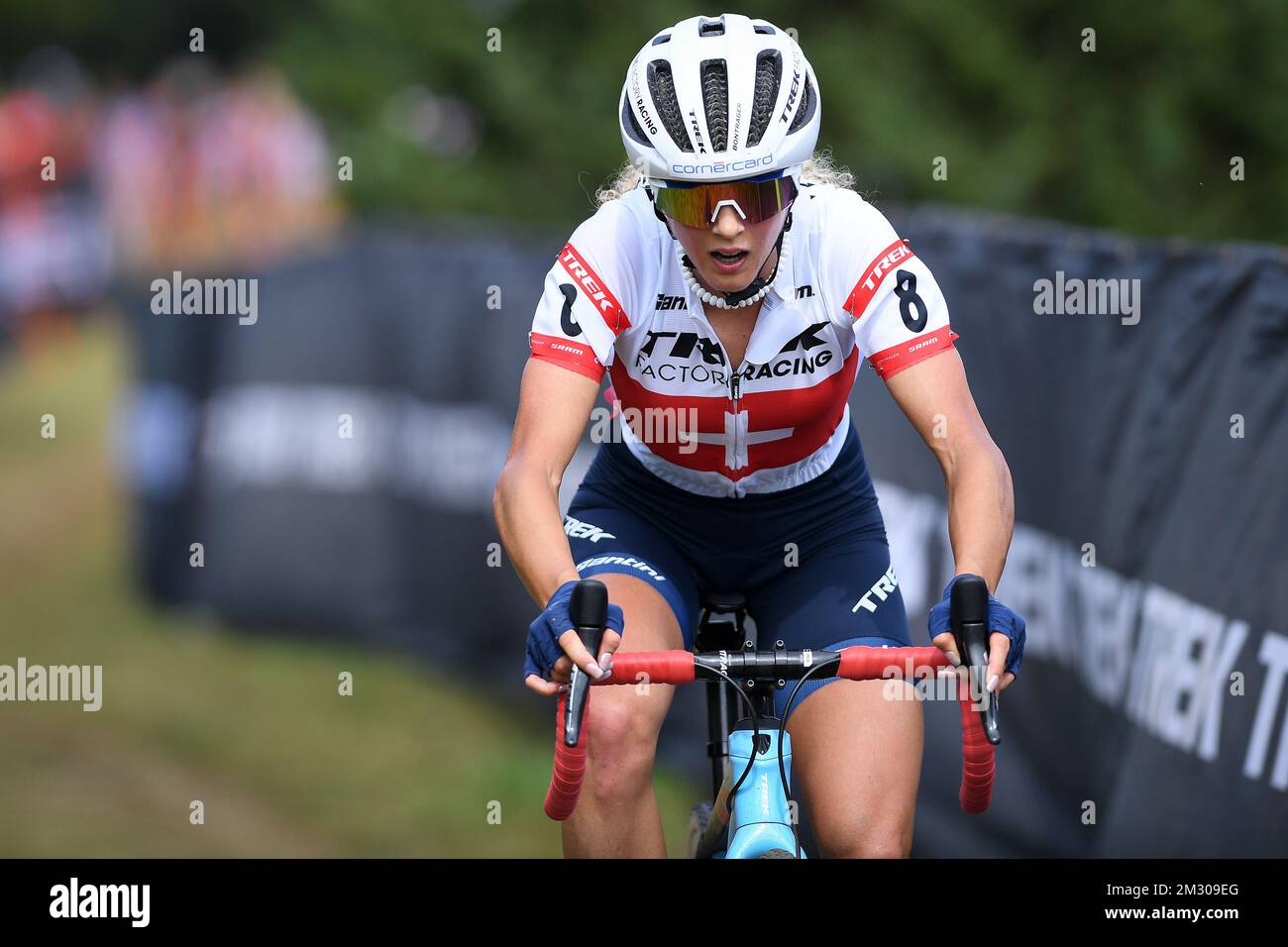 Swiss Jolanda Neff pictured in action during the women elite race at