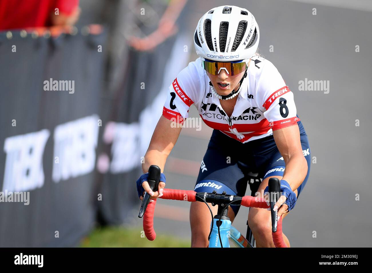 Swiss Jolanda Neff pictured in action during the women elite race at