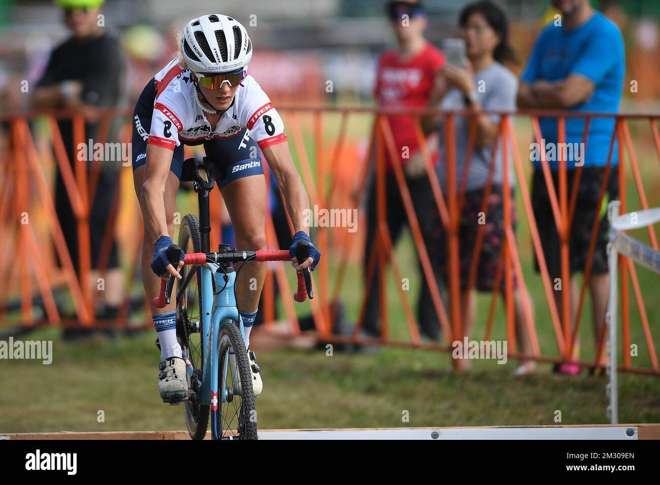 Swiss Jolanda Neff pictured in action during the women elite race at